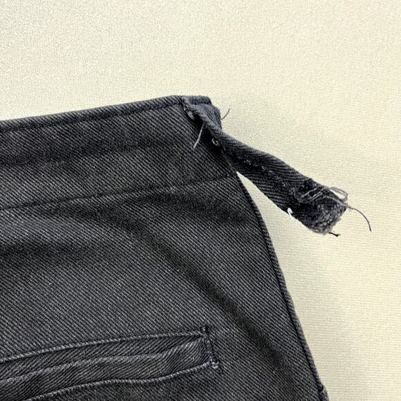 Vintage Ben Davis Pants Mens 48 Black Chino Straight Leg Gorilla Logo Workwear - Picture 9 of 14